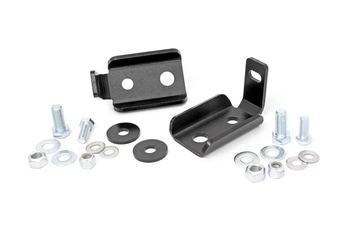 Shock Relocation Brackets | Front | Jeep Wrangler JK  (2007-2018)