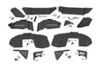 Inner Fenders | FR & RR | Jeep Wrangler JL 4WD (2018-2023)