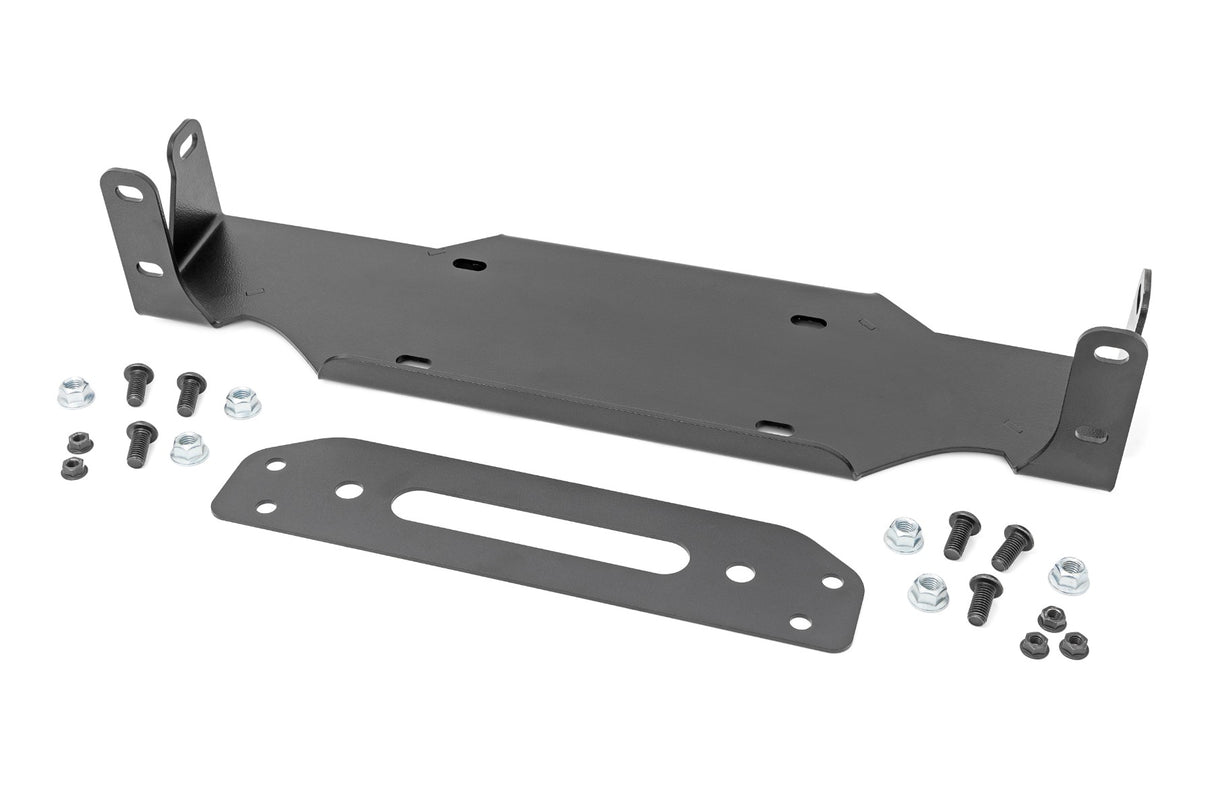 Winch Mounting Plate | Modular Steel OE Bumper | Jeep Wrangler JL/Wrangler Unlimited (18-23)