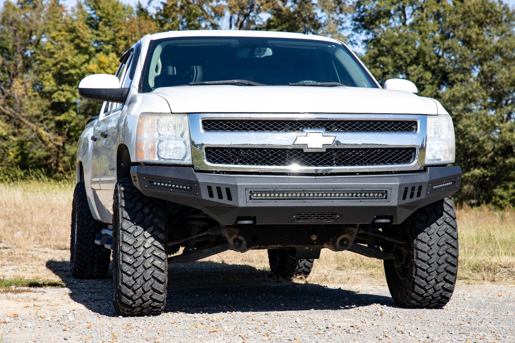 Front High Clearance Bumper | BLK LEDs | Chevy Silverado 1500 (07-13)