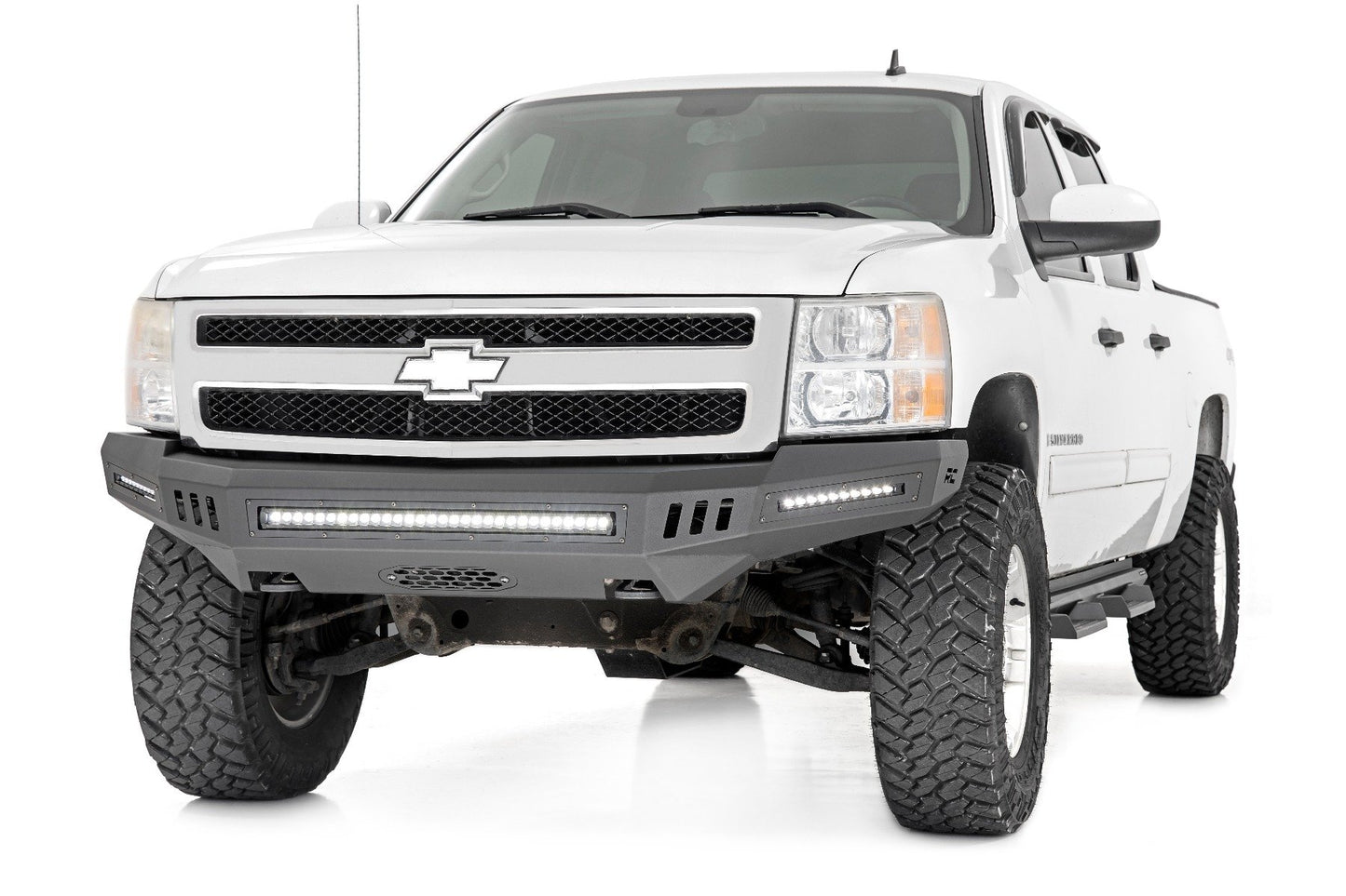 Front High Clearance Bumper | BLK LEDs | Chevy Silverado 1500 (07-13)