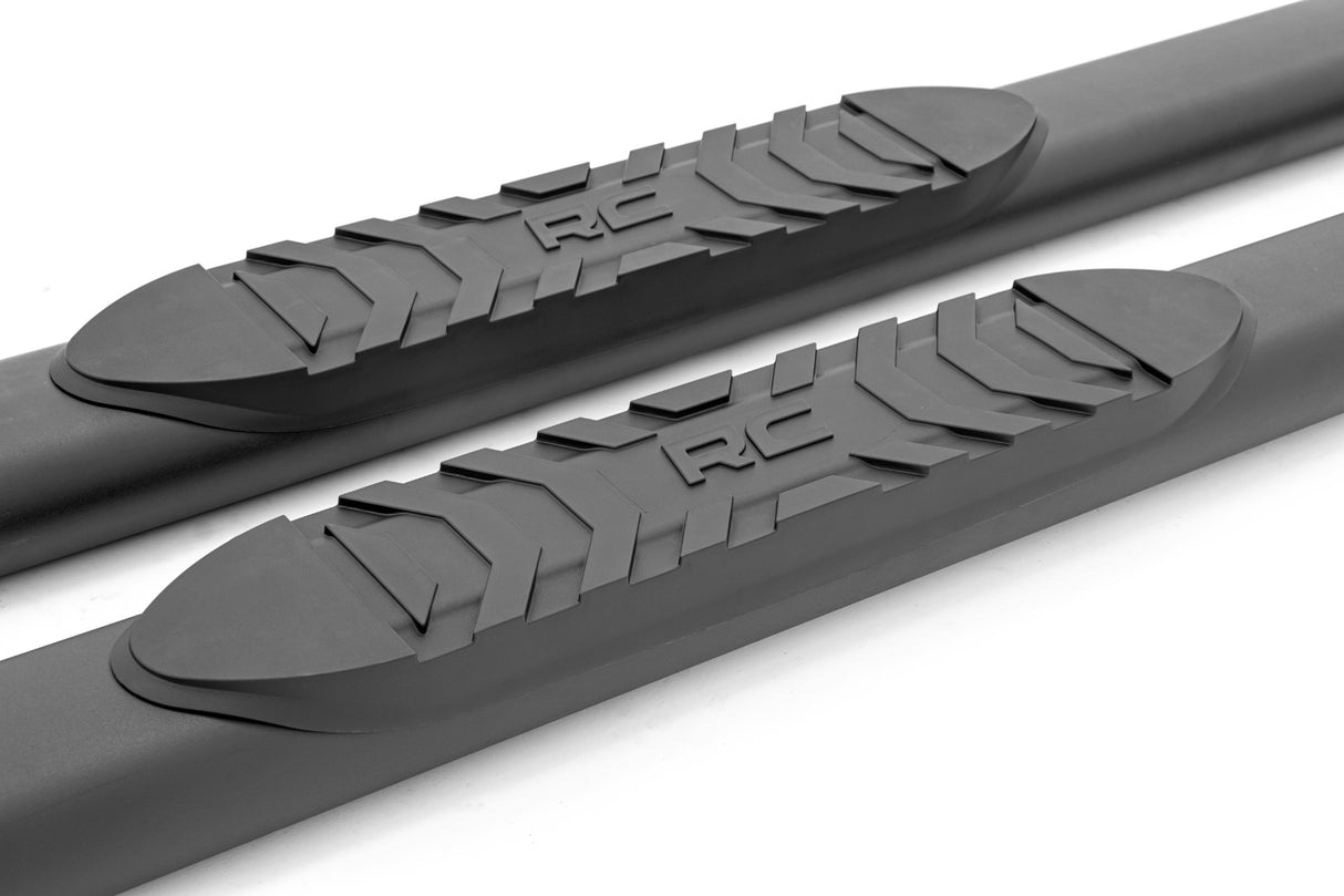 Oval Nerf Step | 4-Door | Black | Ford Bronco 4WD (2021-2023)