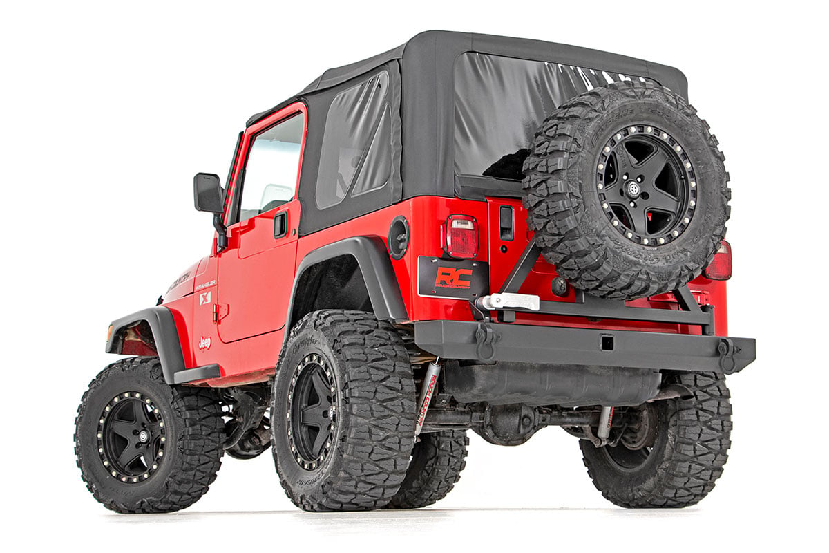 Rear Bumper | Tire Carrier | Jeep Wrangler TJ 4WD (1997-2006)