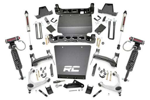 7 Inch Stamped Steel LCA Lift Kit | Forged UCA | Bracket | Vertex/V2 Shks | Chevy/GMC 1500 (16-18)