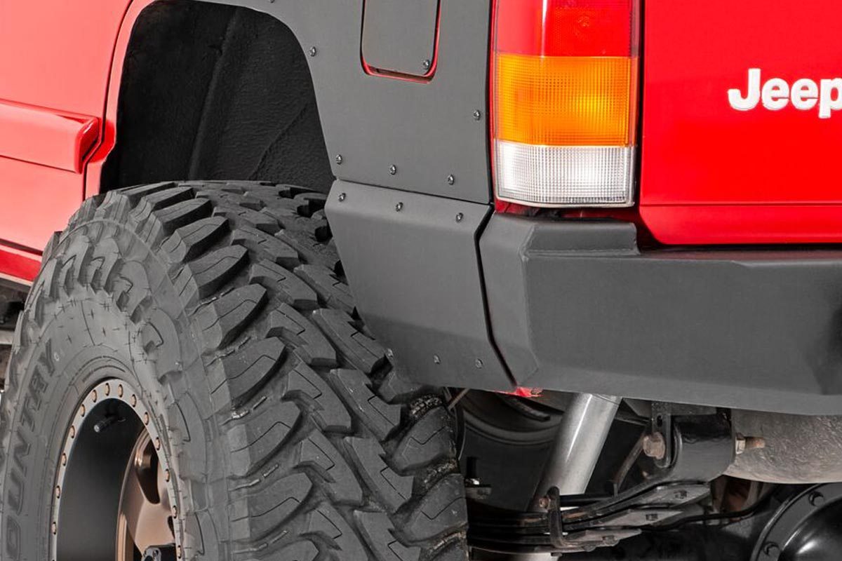 Quarter Panel Armor | Rear | Jeep Cherokee XJ 2WD/4WD (1997-2001)